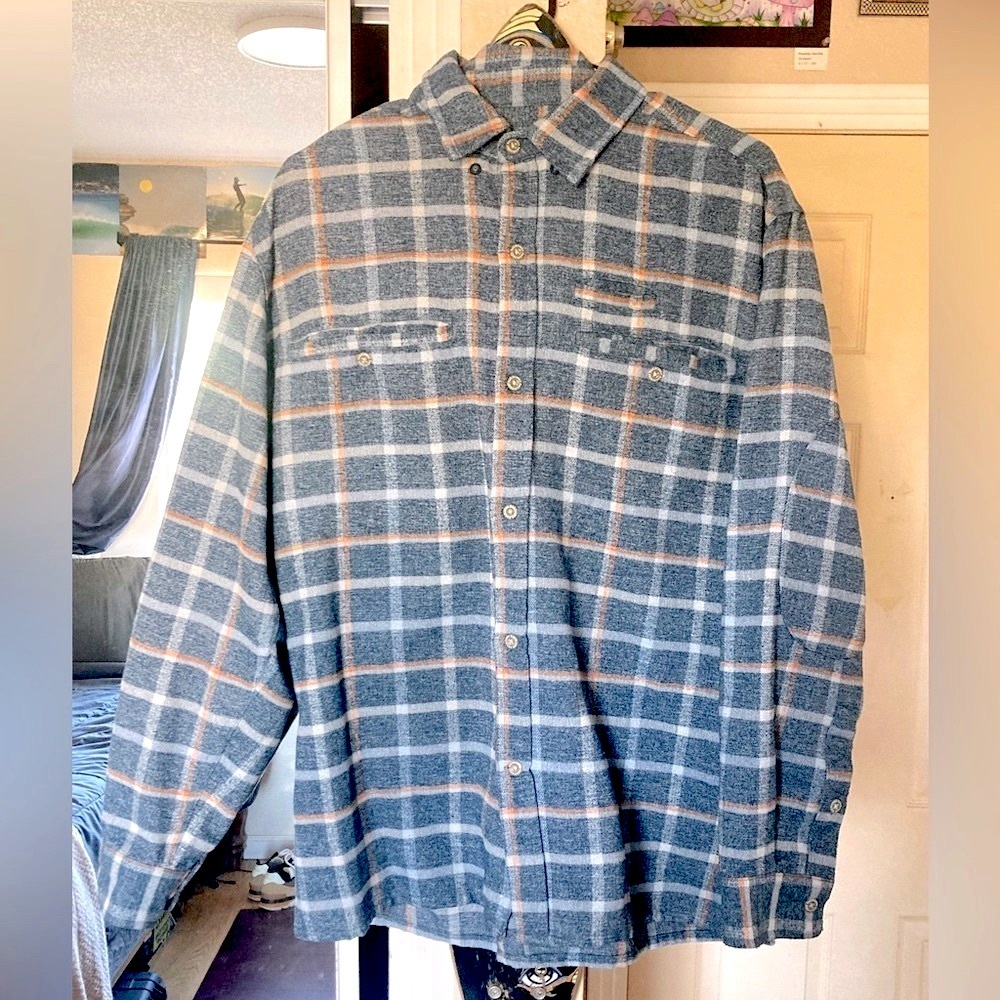 Railriders Flannel Coat W/ Elbow Pads